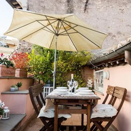 Piazza Navona - Penthouse In The Heart Of 아파트 *